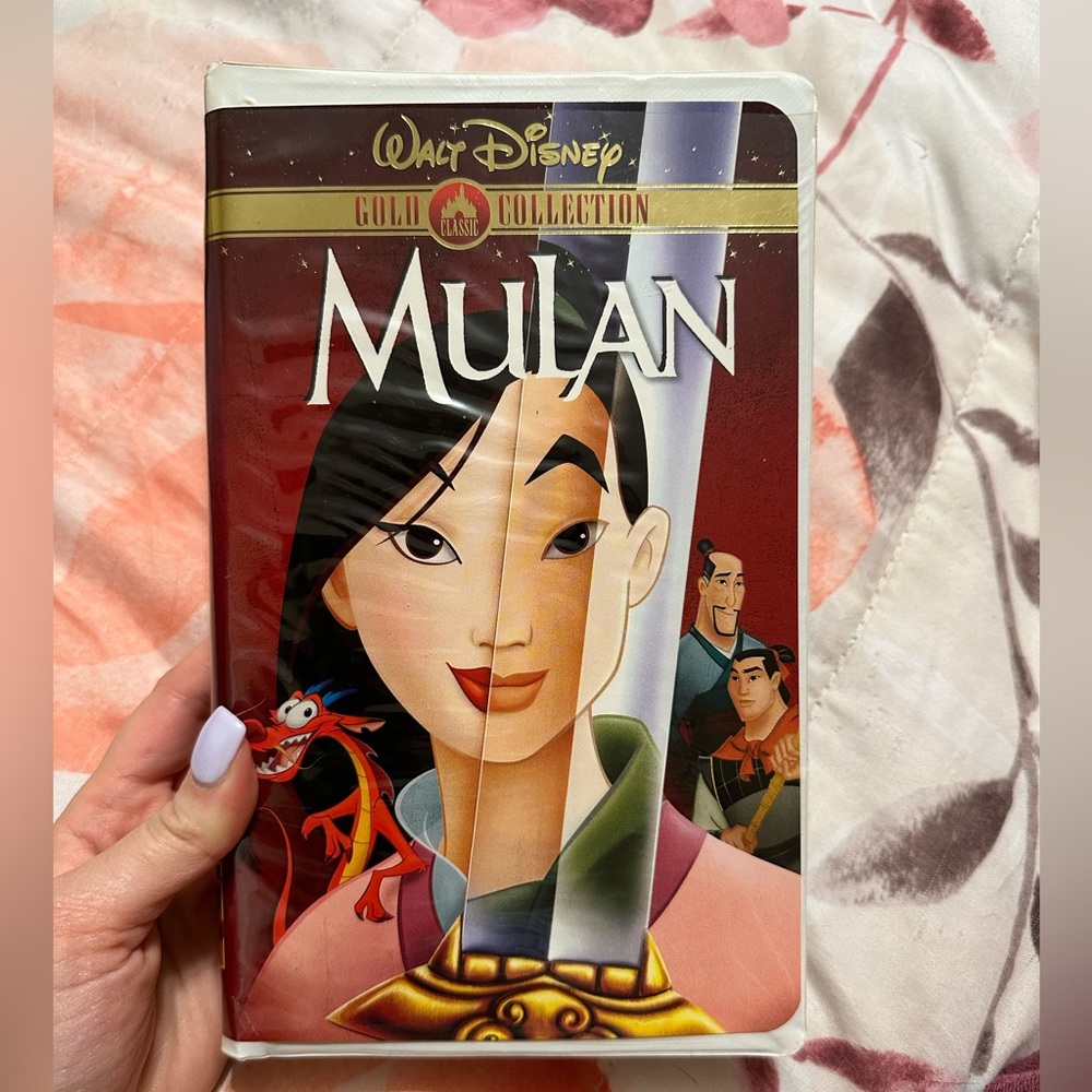 Mulan VHS Gold Collection Year 1999